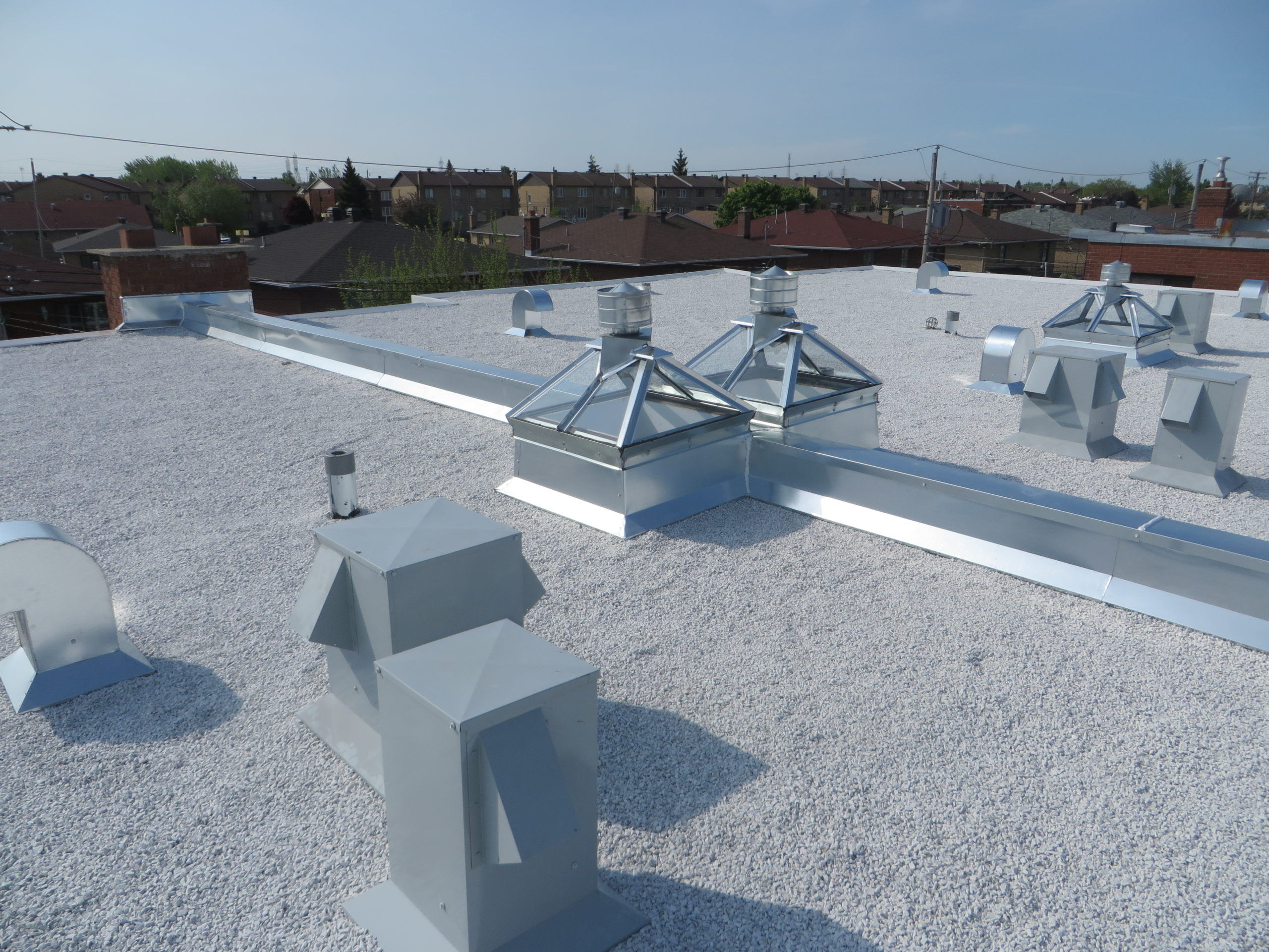 PRODUITS & SERVICES - Toitures Uni-Que - Atelier de ferblanterie  rivère-des-prairies